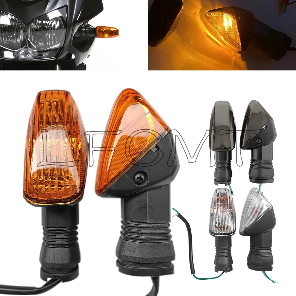 Motorcycle Turn Signal Light Indicator Blinker Fit for KAWASAKI Z750 Z750S Z1000 KLE 500/650 VERSYS KLR 650 Z 750 750S 1000