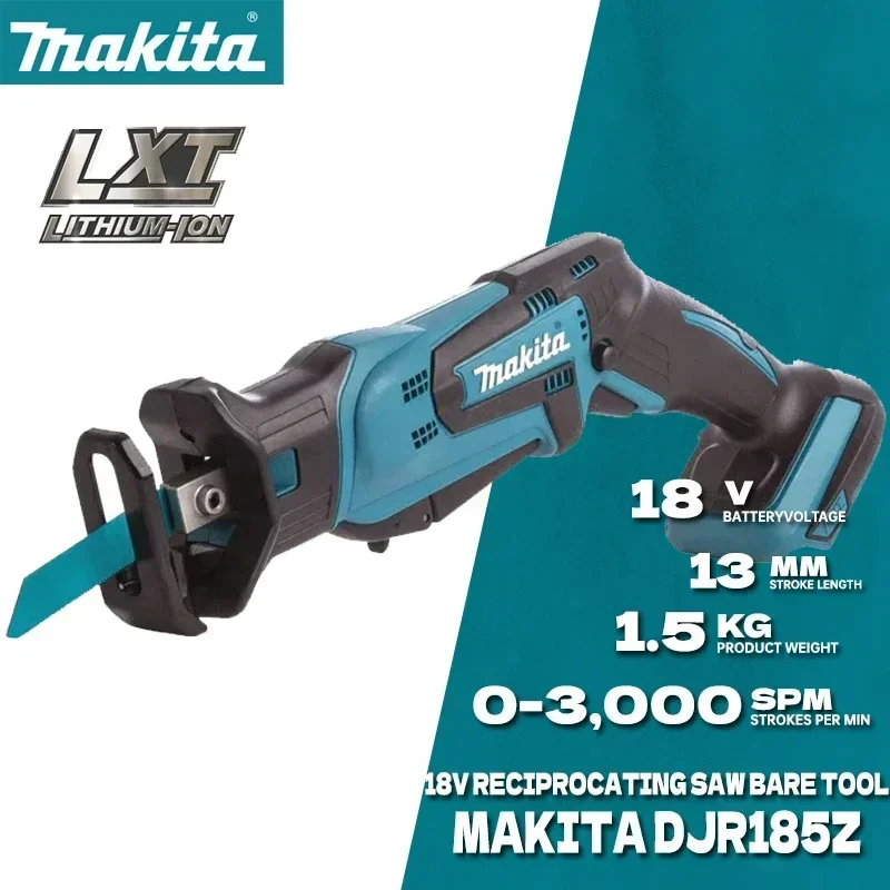 MAKITA DJR185Z Reciprocating Saw Cordless 18V Li-ion Mini Wood - Main Image