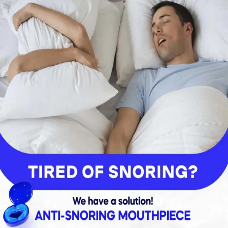 Anti Snoring Mouthpiece Sleeping Devices Anti Snore Mouth Guard Bruxism SnoringStopper Improve Sleep Mouthpiece Stop Snoring for Anti Snoring Mouth Guard