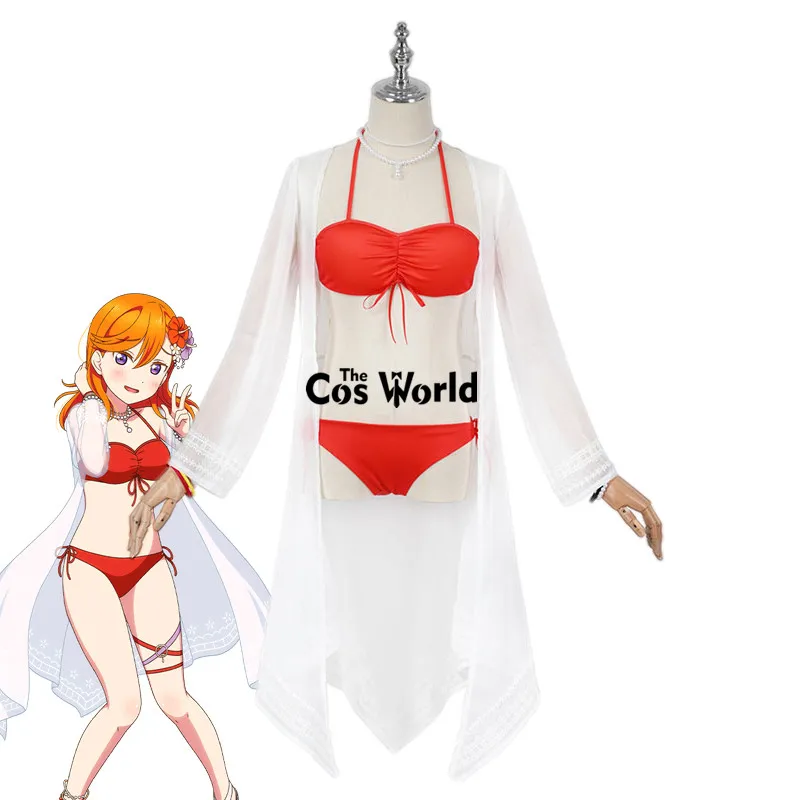 Love Live Liella Sunny Ocean Shibuya Kanon Tang Keke Arashi Chisato Heanna Sumire Swimwear Swimsuit Anime Cosplay Costumes Liella Ocean Cosplay Swimwear Set 6