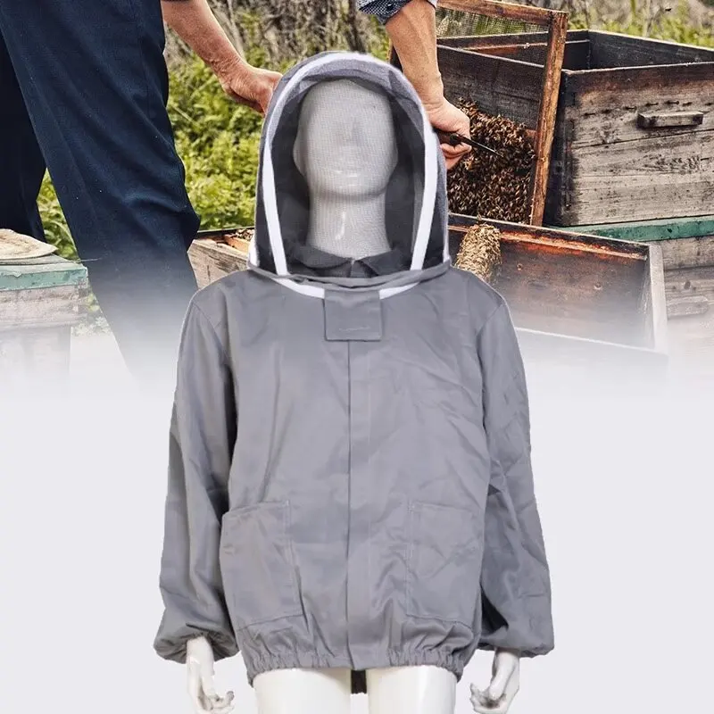 Beekeeping Jacket Professional Beekeeper Equipment Beekeeper Suit Field Work Jackets for Backyard Indoor Outdoor Farm