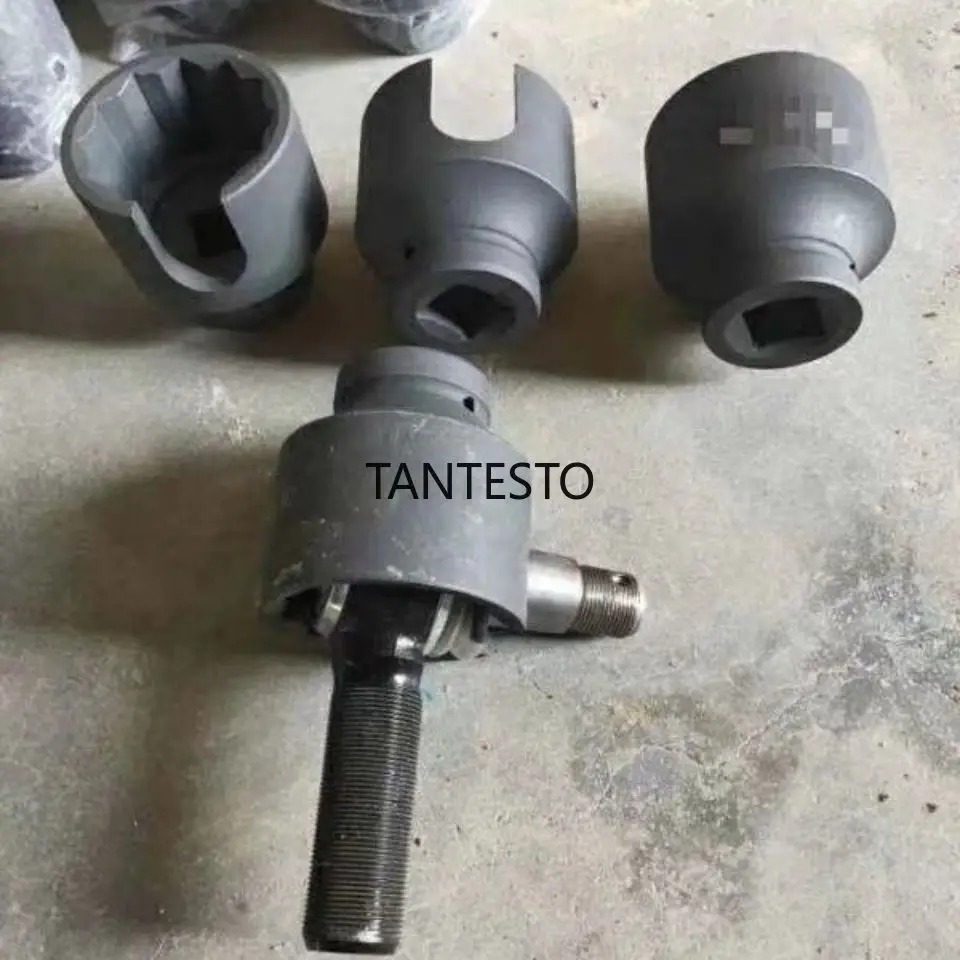 Werkzeug zum Entfernen der Kugelendemutter, robustes Offen-End-Luftschlüssel-Stecknuss-Entfernungs-Abzieher-Extraktionswerkzeug, 65 mm, 70 mm, 75 mm