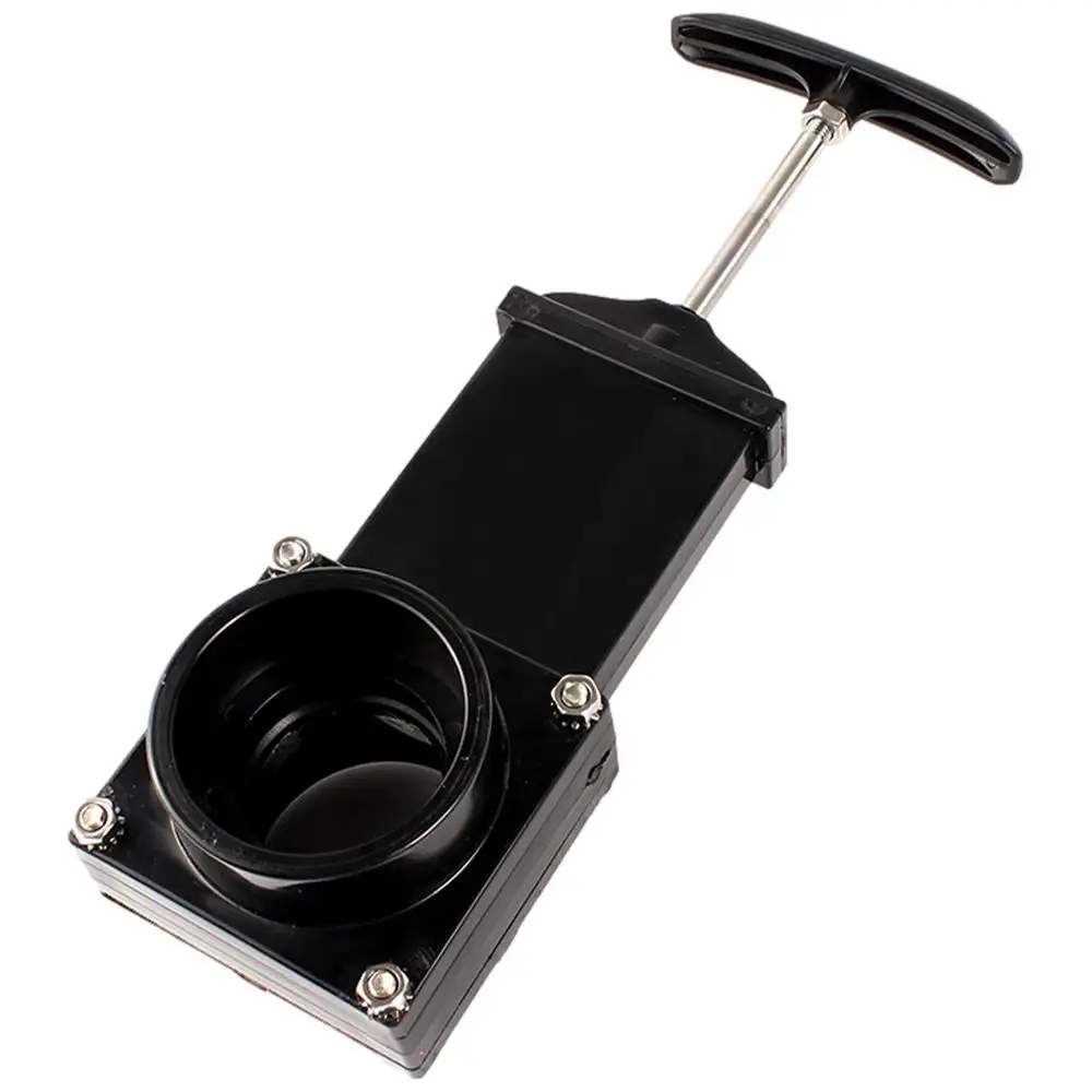 Отходной клапан RV 50 мм, жильный канализационный клапан с ручкой, запасные части для сточных вод, для фургона, прицепа, для