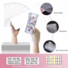 A6 Money Saving Organizer PU Leather Budget Binder Marble Notebook Budgets Planner 2023 Envelope Office School Supplies 3