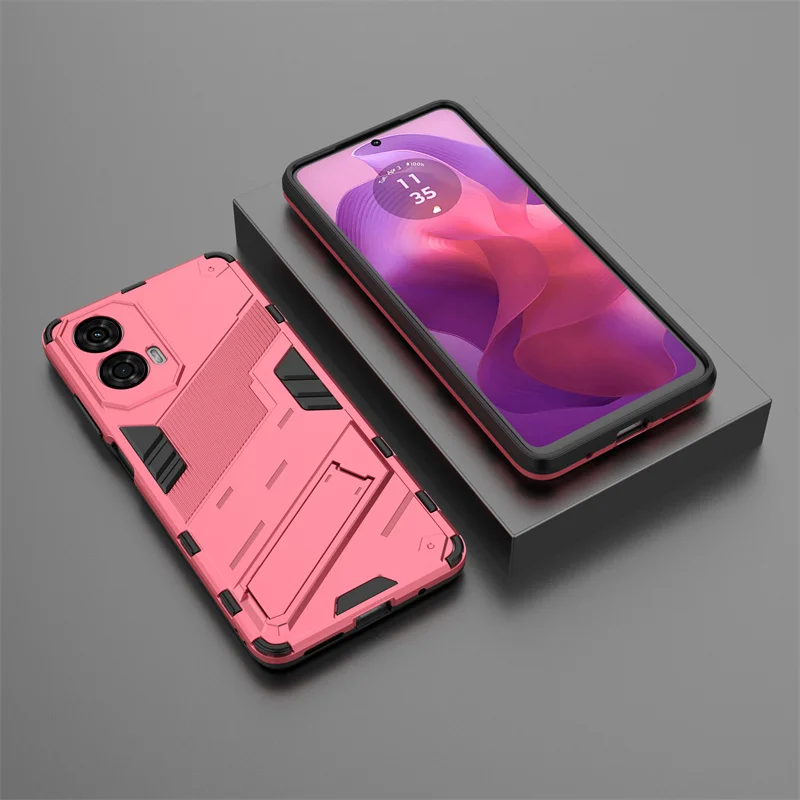 For Motorola Moto G24 4G Case Armor Shockproof Phone Cases For Moto Rola G 24 MotoG24 24G 4G 2024 Magnetic Holder Stand Cover S84e7770bf2ea42c69e3a02c7a02cede57
