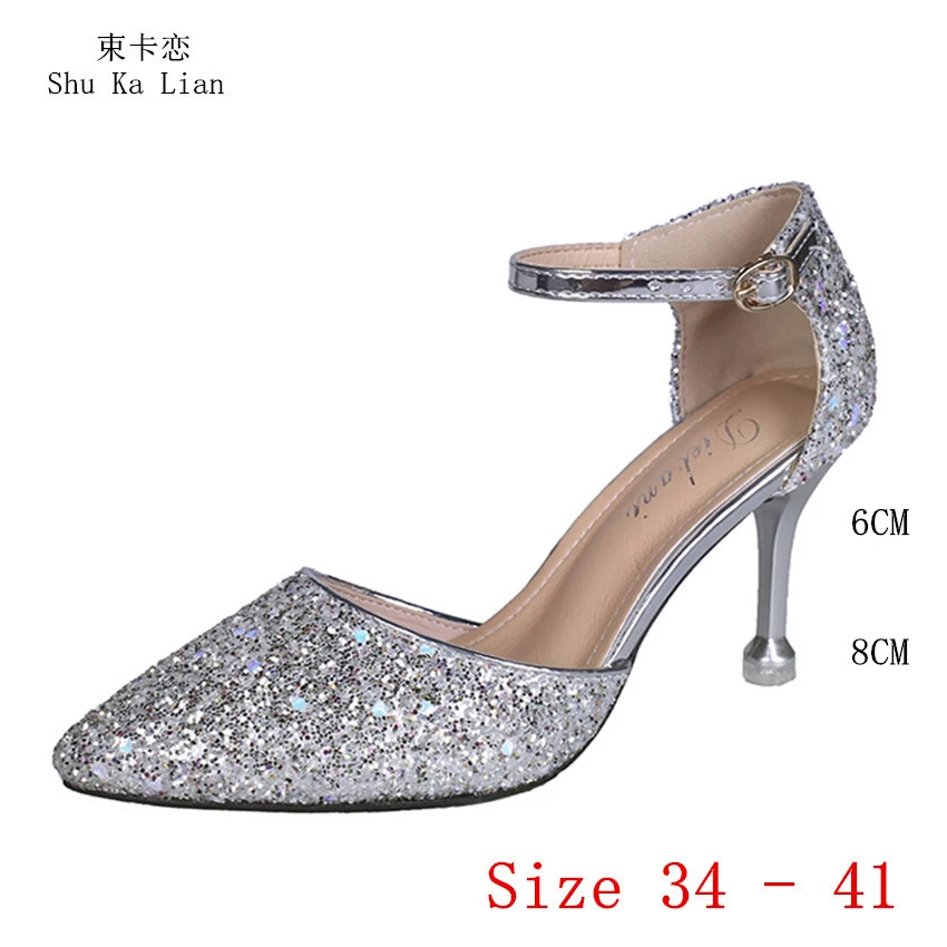 Diploma regelmatig fotografie Sexy D' Orsay Hoge Hakken Vrouwen 6 Cm 8 Cm Hoge Hakken Pumps Stiletto Vrouw  Party Bruiloft Schoenen Kleine Plus maat 32 41| | - AliExpress