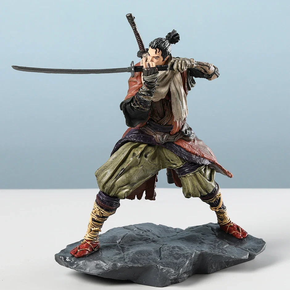 

SEKIRO: Тени умирают дважды, фигурка волка, Коллекционная ПВХ модель, настольные украшения, игрушка в подарок