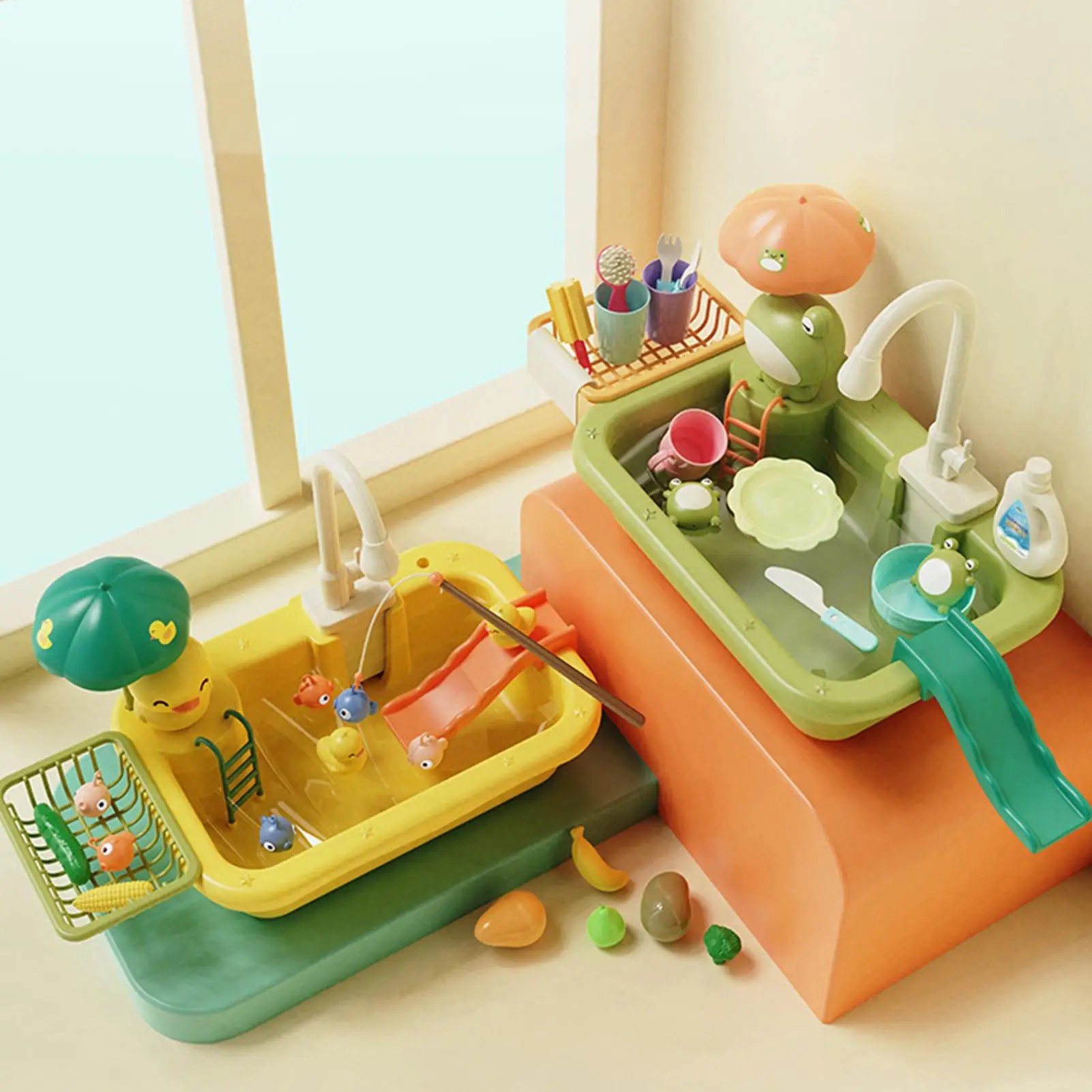 Wassertisch Für Kinder Mit Pumpe Für Garten Und Sandkasten_voghion.com