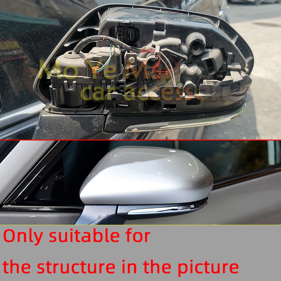 2016 2017 2018 2019 2020 2021 2022 토요타 프리우스 XW50 프라임 윙 사이드 미러 하우징 쉘용 백미러 커버 케이스