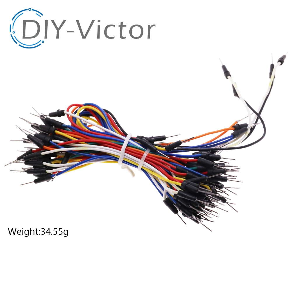 Solderless Flexible Breadboard Jumper Cable Wires, 65pcs, for Arduino