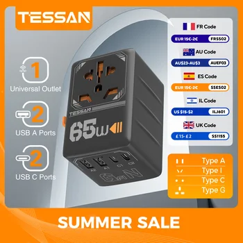 65W GaN Travel Adapter 1
