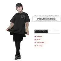 Waterproof  Pet Beautician Work Clothes Apron For Dog Hairdressing Grooming Pet Store Beauty Robe Dress Dog Accessories G0109 2