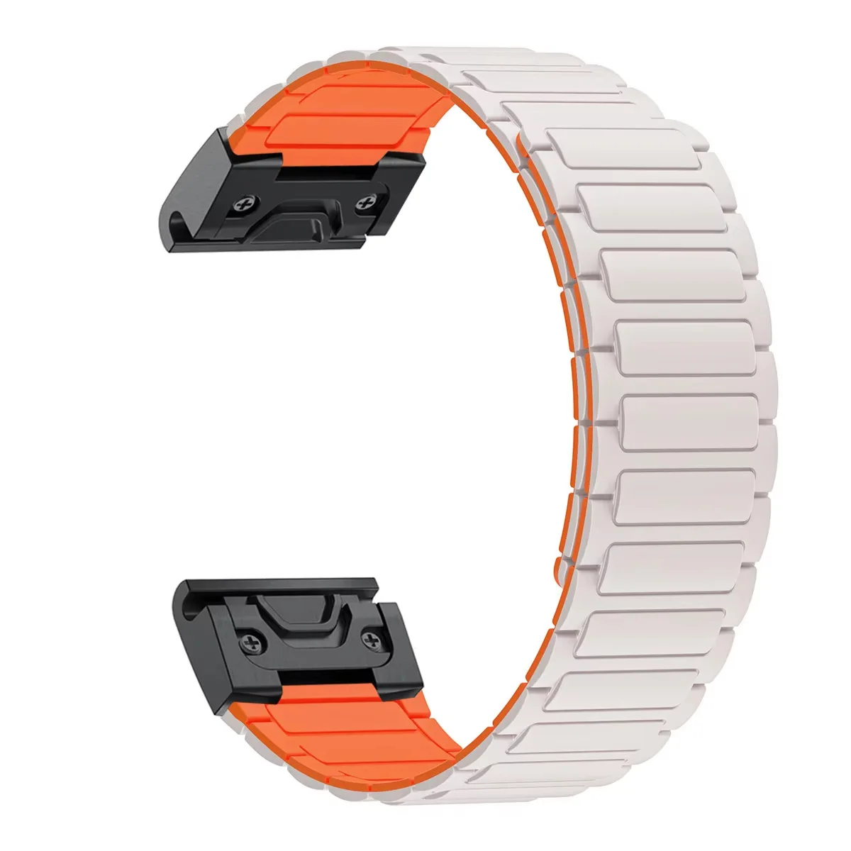 Durable Quick Fit Silicone Strap - 26mm Adjustable Band