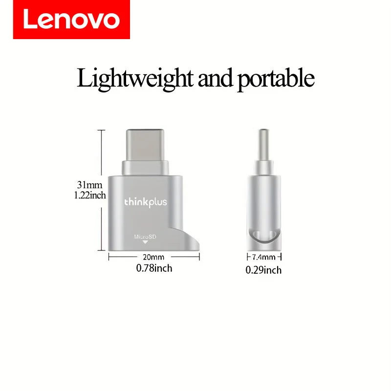 SD Card Reader For Lenovo USB C to SD Type C TF Memory