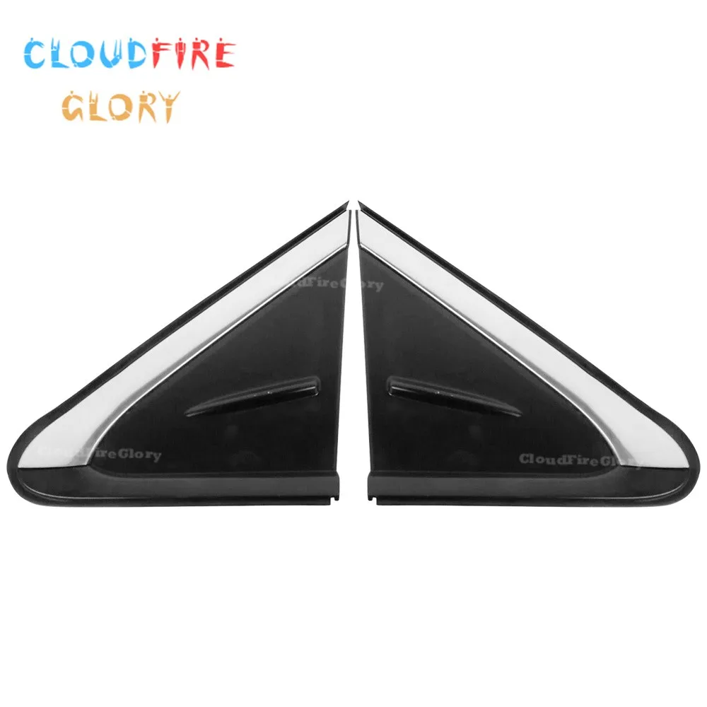 

60118-02250 60117-02250 Pair Left Right Side Rear View Mirror Triangle Plastic Black Chrome For Toyota Corolla Estate 2021-2022