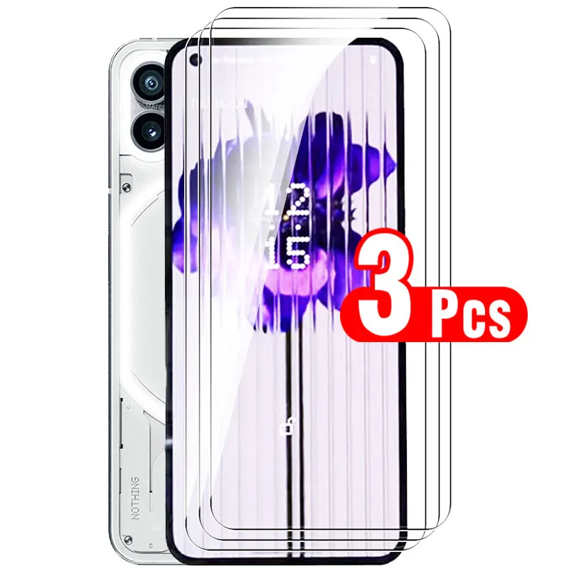 3Pcs Protective Glass For Nothing Phone (1) Screen Protector Armor Safety Glass Tempered Films Nothingphone 1 Phone1 One 6.55In