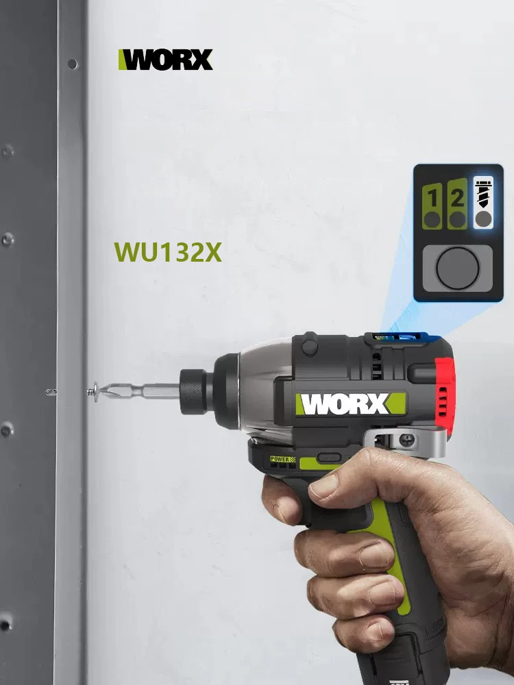 WORX WU132 WU132X Cordless Impact Screwdriver 320W 160Nm 12v