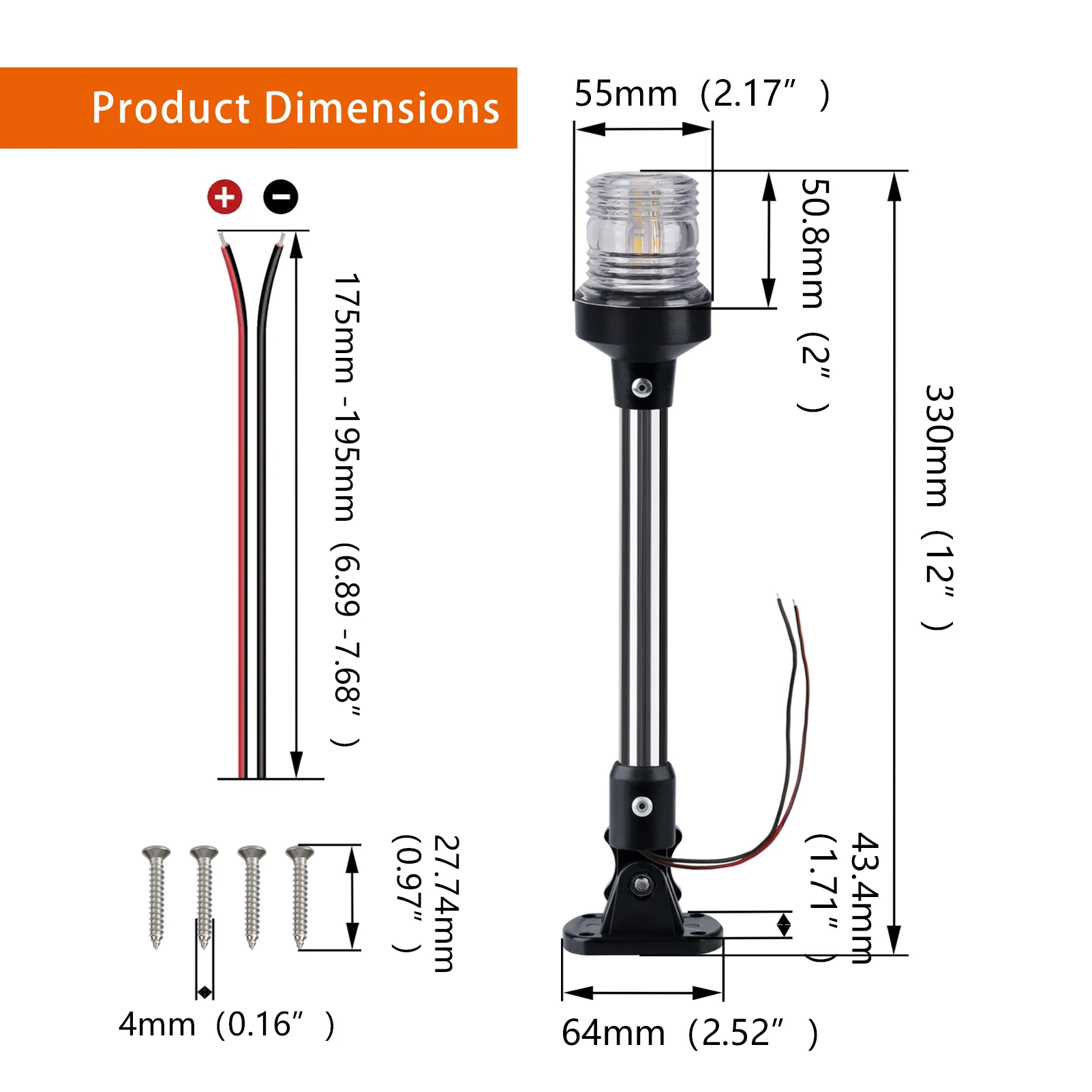 LED Fold Down Anchor Light 5