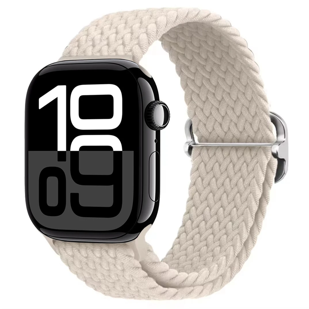 Premium Nylon Braided Strap for Smartwatch - Durable and Stylish Bracelet Design