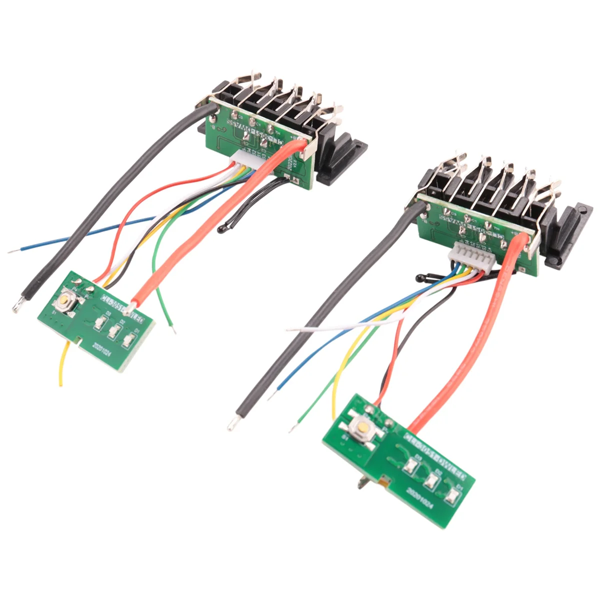 2Pcs DCB200 Li-Ion Battery PCB Charging Protection Circuit Board For Dewalt 18V 20V DCB201 DCB203 DCB204