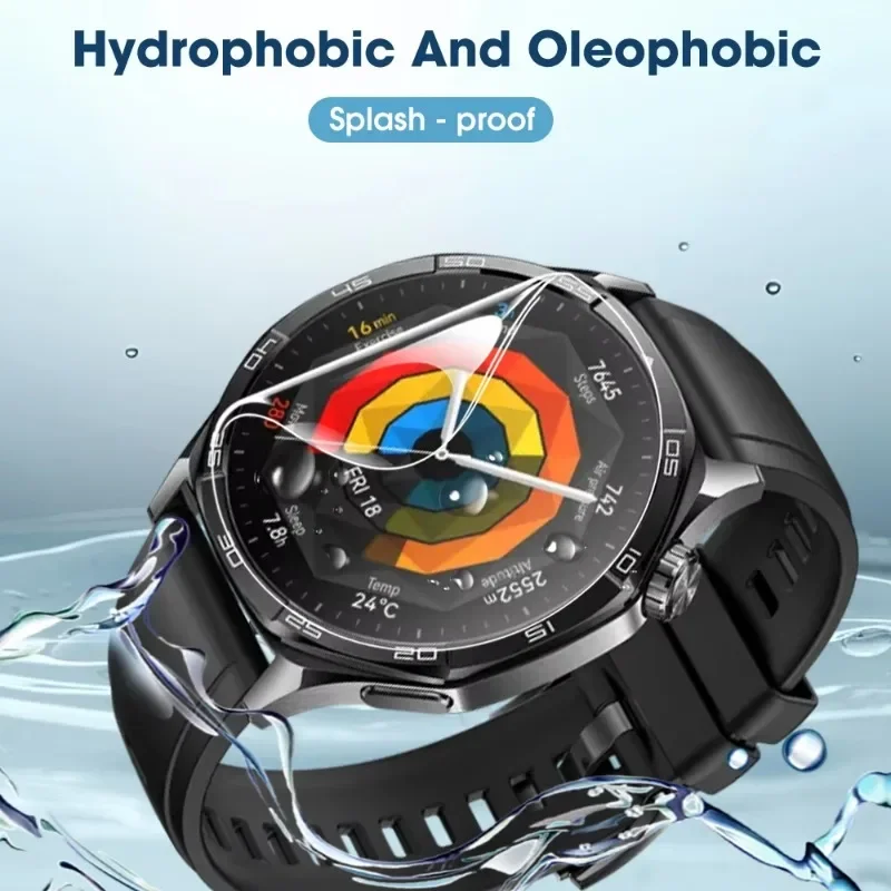 Hydrogel Film HD Anti-Scratch Screen Protector for Smartwatch (5-20 Pack)