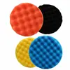 4pcs 80/100/125/150/180mm Car Polishing Pad Sponge Buffing Waxing Clean Polish Buffer Drill Wheel Polisher Removes Scratches 1