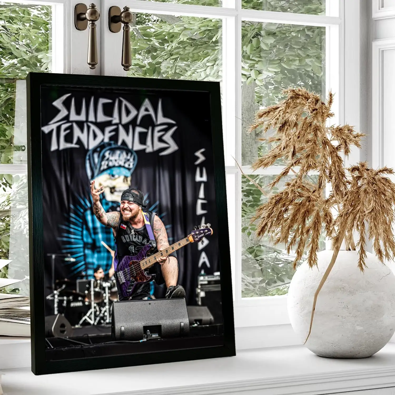 Pôster de arte em tela de tendências suicidas, arte de parede, impressão de imagem, família moderna, decoração de quarto, pôsteres, pintura decorativa