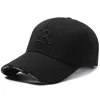 Trendy Embroidery Couple Baseball Cap Outing Anti-Sun Trucker Cap Casual Hip Hop Gorras Golf Cap Dad Hats 4