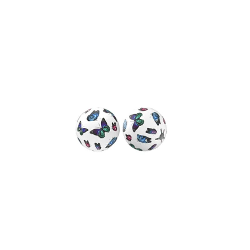 thumbnail image 1 of 10/20 piezas de nuevas cuentas de silicona impresas de 15 MM, cuentas de silicona redondas de grado alimenticio para hacer joyas, pulseras, llaveros, accesorios DIY, 1 of 5