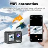 5K Action Camera 4K60FPS 2.0 Inch Touch Screen Wi-Fi 170° Wide Angle 30M Waterproof Helmet Video Recording Sports Cameras 3