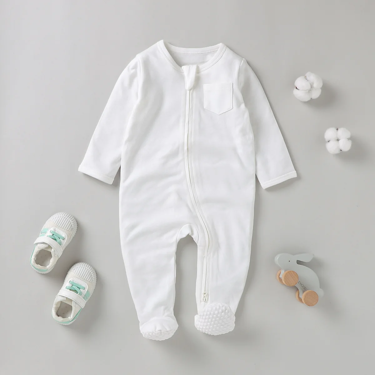 Four Seasons Newborn Baby Rompers Jumpsuit suit Baby Clothes for Girls Long Sleeve Jumpsuit overalls Clothing Romper