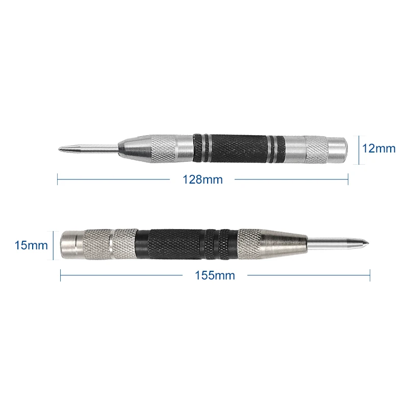 Automatic Center Punch Automatic Kerner Metal Punch Tool Woodworking Tools  Loaded Marker Wood Chisel Joinery Carpenter Tool