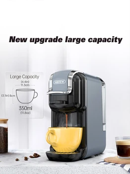 HiBREW Multiple Capsule Coffee Machine, Hot/Cold Dolce Gusto Milk Nespresso Capsule ESE Pod Ground Coffee Cafeteria 20Bar 5 in 1 6