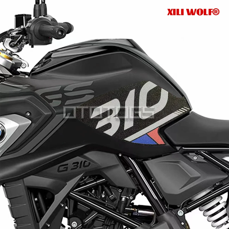 For BMW G310GS Motorcycle Fuel Tank Stickers Fuel Tank Frosted Stickers Protective Stickers Decorative Stickers