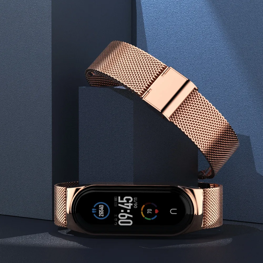 Elegant Milanese Stainless Steel Wristband