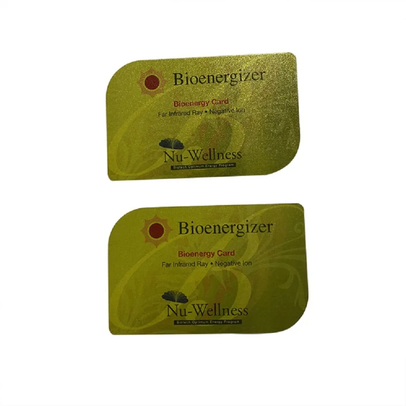 Wholesale health care positive bio nano energy card with around 3000 cc negative ion do good to body health custom terahertz heart shape quantum nano energy card negative ion card new me card energy quantum with silicone ions chain