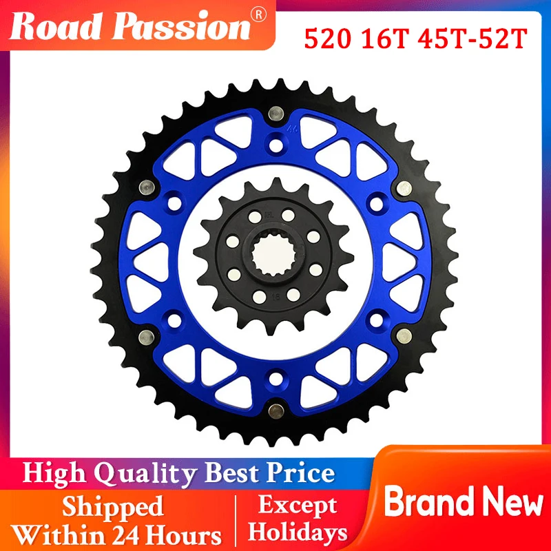 

Motorcycle 16T 45T 46T 47T 48T 49T 51T 52T Front & Rear Sprocket For 790 890 Adventure R 690 620 640 Duke L LC4 Rally SM SMC SMR