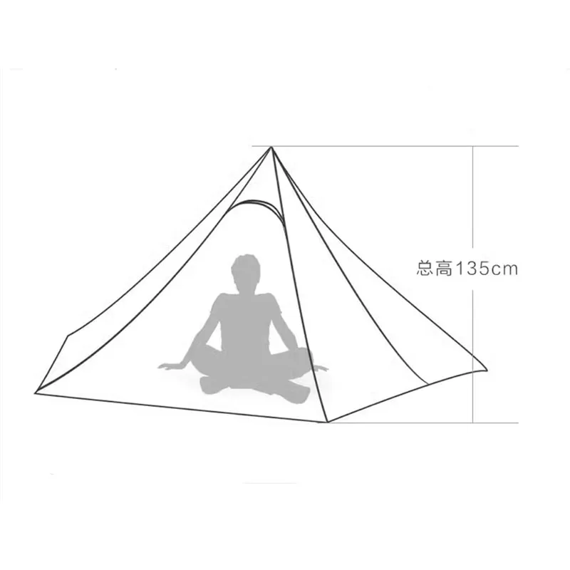 20d Silnylon Flysheet Tipi Camping Tent Version ASTA Xinxue Outer