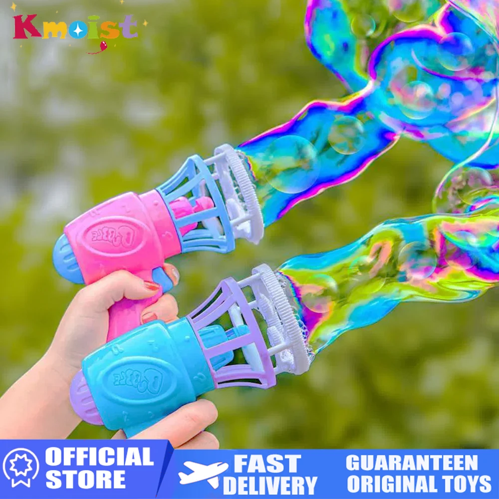2in1 Blowing Bubble in Bubbles Toys For Kids Automatic Bubble Machine Children Outdoor Party Toy Boys Girls Birthday Gift