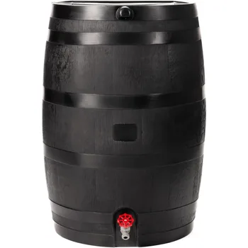 50-Gallon Recycled Plastic Rain Barrel 1