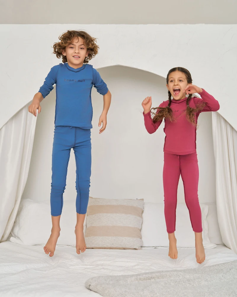 AS 2025 Summer Fashion Kids Pjs Comfortable Girl Boys Homeclothes Baby stretchy 3