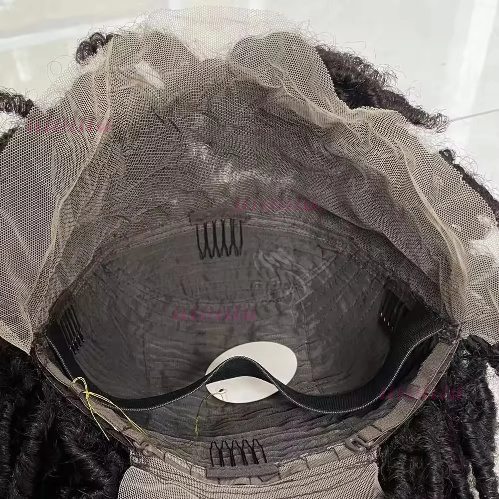 브레이드 가발, 킹키 트위스트 가발, 흑인 여성용 레이스 브레이드 가발, 킹키 브레이드 가발, 여신 가발, 드레드 락스 가발, 콘로우 가발