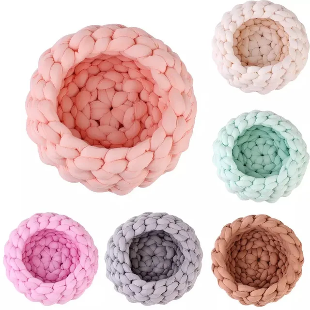 Super Cat Bed Warm Sleeping Cat Nest Soft Long Weave Strap Pet Dog Bed for Dogs Basket Cushion Cat Bed Cat Mat Animals Sleeping