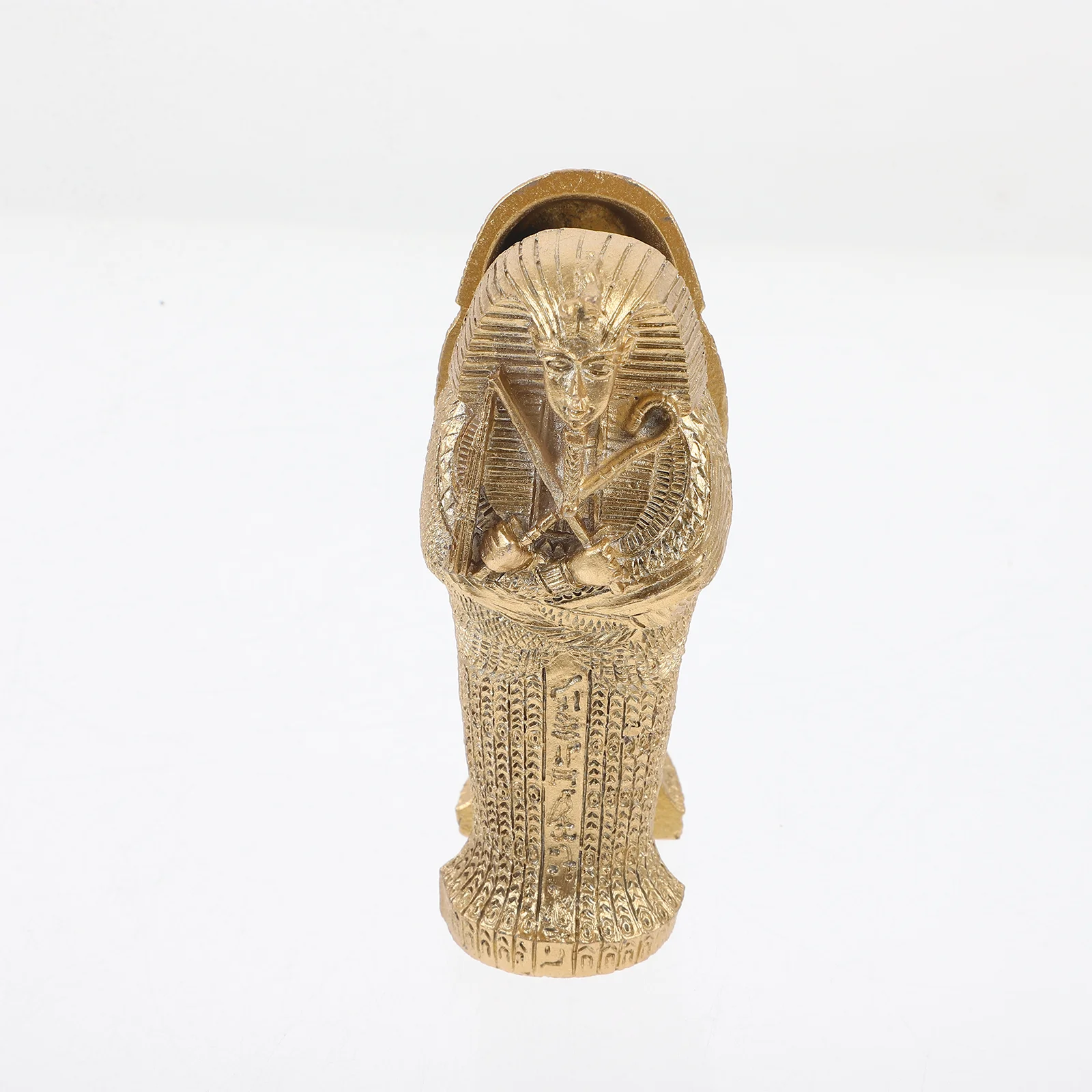 Sarcophagus With Mummy Figurine Set Egyptian Pharaoh Tombstone Historical Sculpture Mummy Coffins Figurines - Image 6