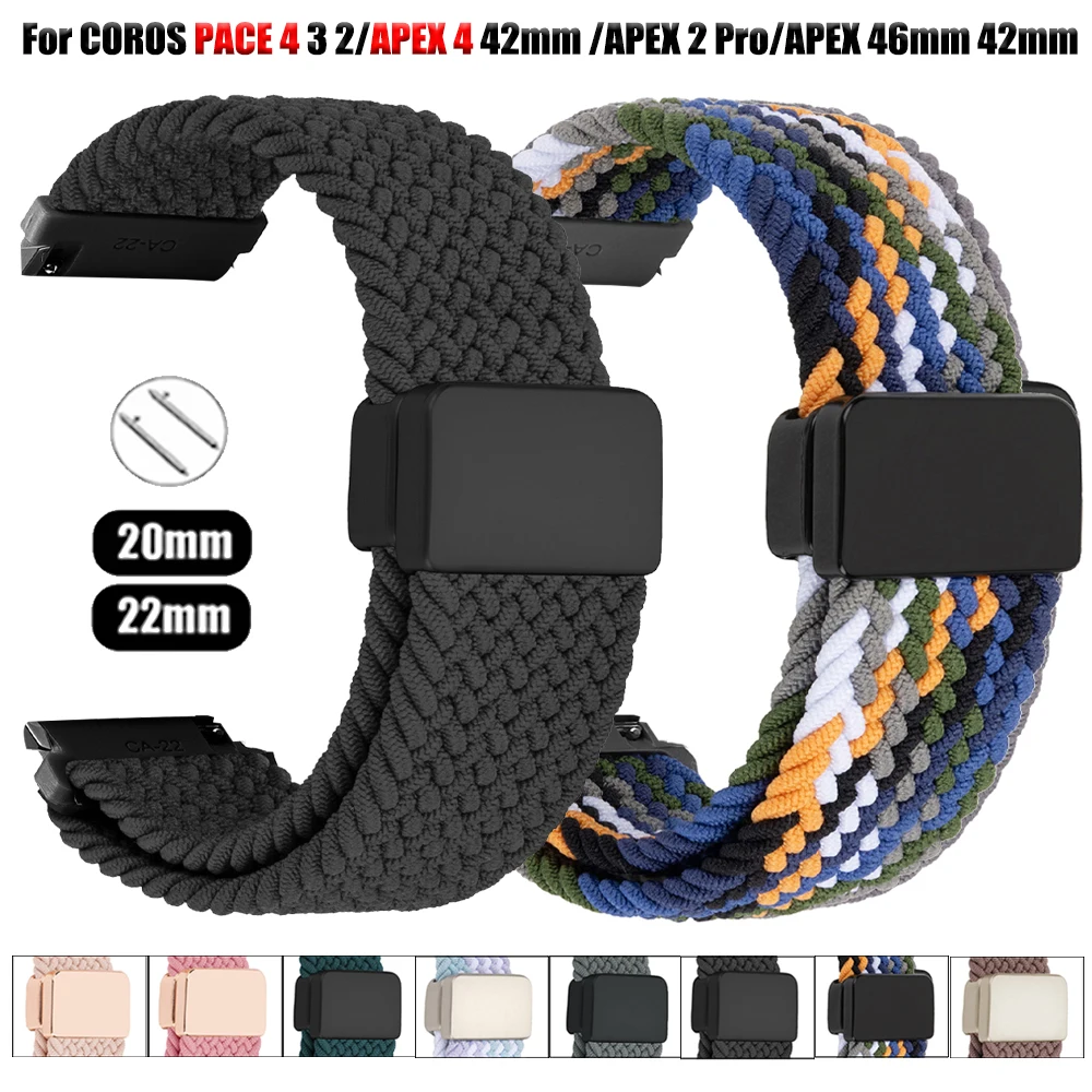 Braided Elastic Magnetic Wristbands - Stylish & Durable Bands