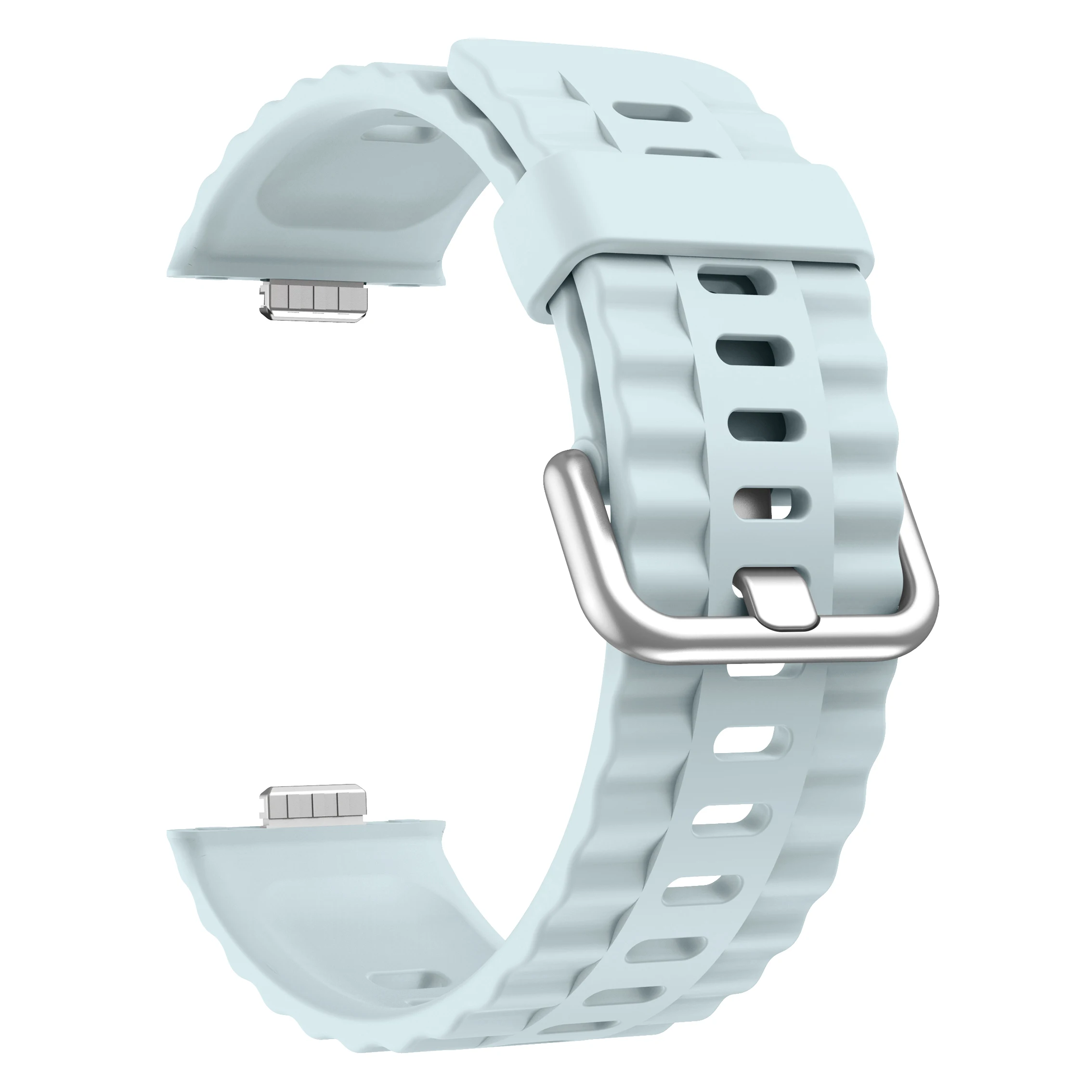 Silicone Sport Strap Replacement for Smartwatch Fitness Tracker