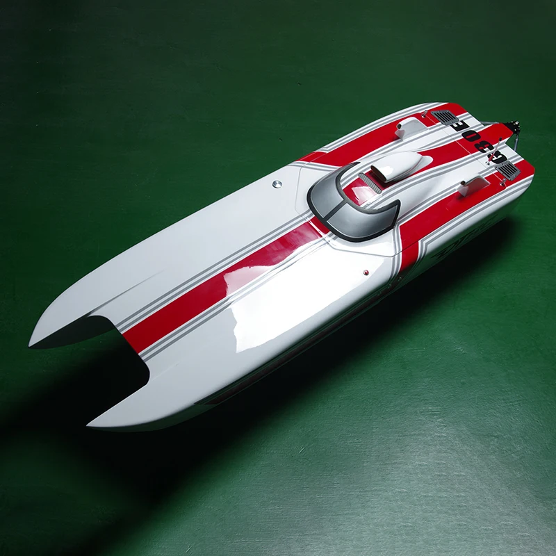 DTRC Toucanhobby G30E 30CC Fiber Glass Gasoline Racing ARTR RC Boat Model W/O Radio System Servos 6