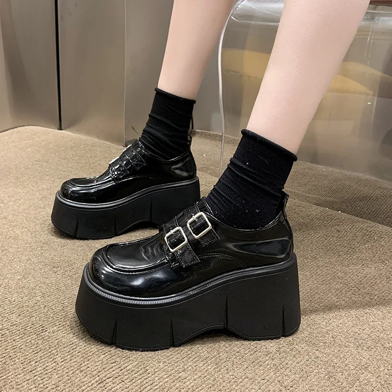 2025 Autumn New Retro Mary Jane Women's Shoes Japanese Thick