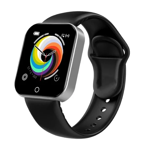 i7 Smart Watch Heart Rate Blood Pressure Sleep Monitoring Sports Fitness Tracker Sedentary Reminder Digital Wristwatches