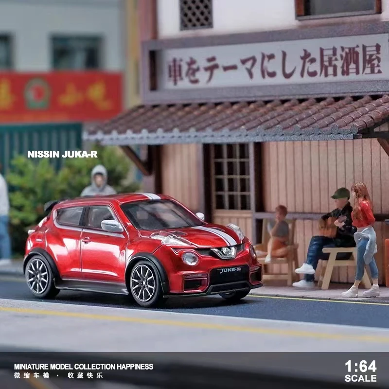 1/64 Nissan JUKE-R Alloy Car Model Diecast Small Scale Car Model